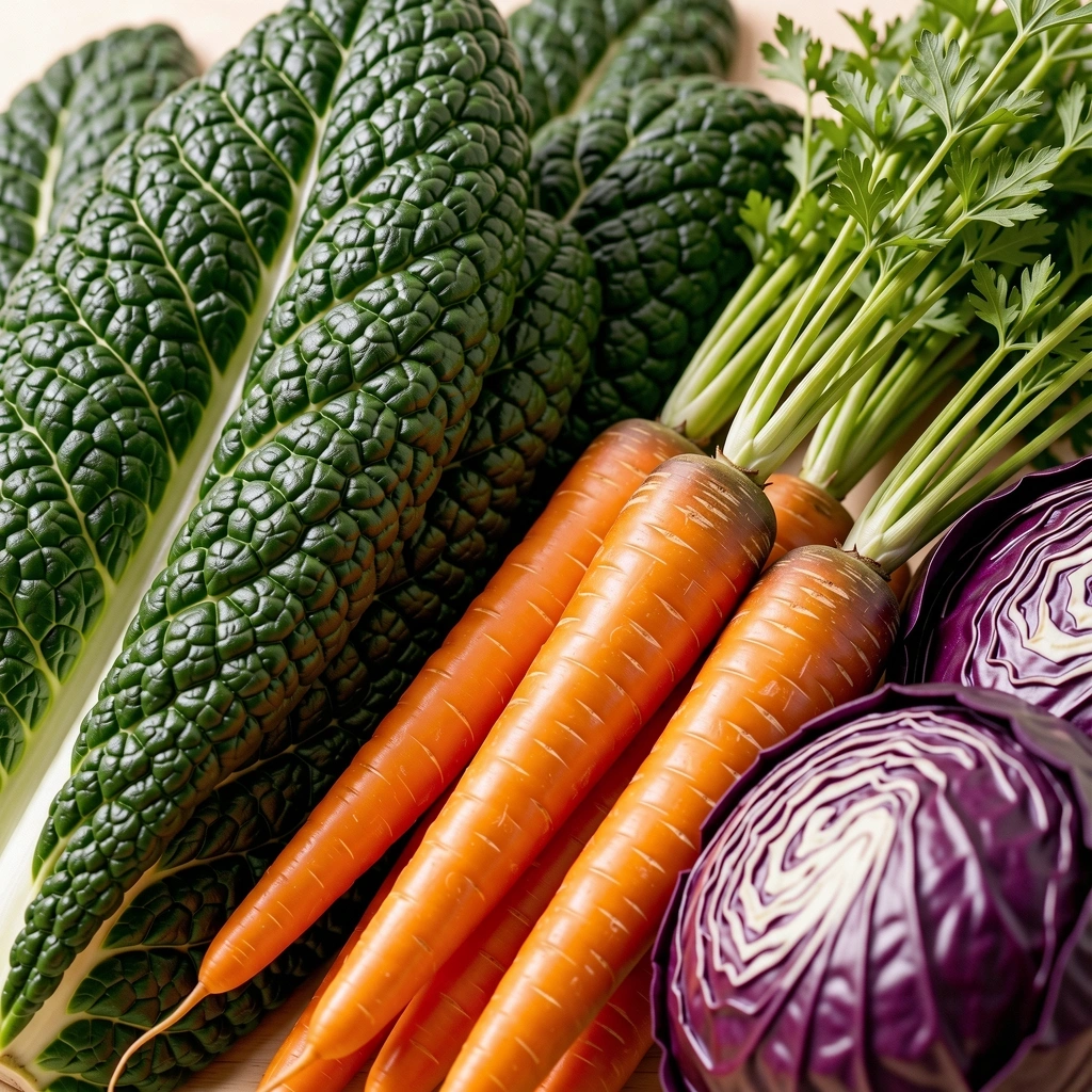 Świeże warzywa jako podstawa diety